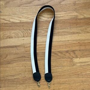 Clare V Black and White Bag Strap